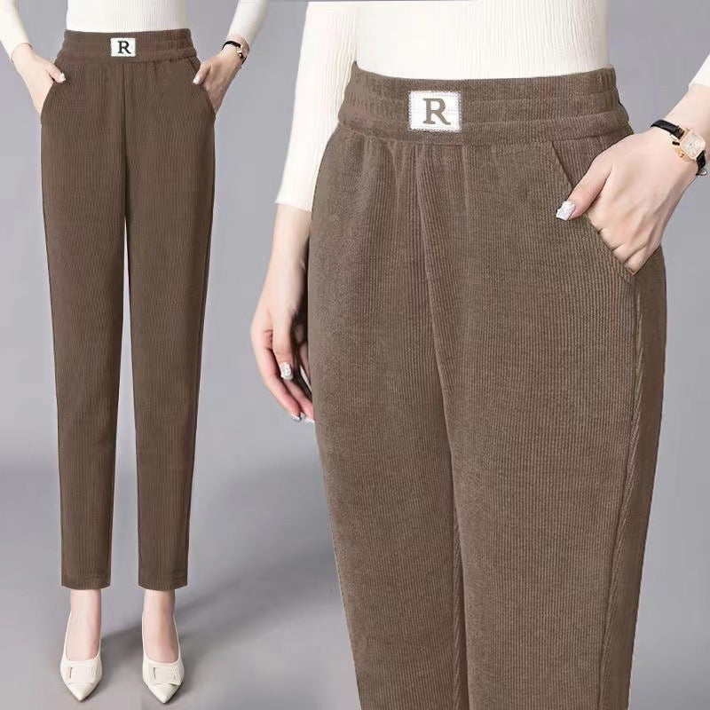 ❄️Winter New❄️Women's Fleece And Thickened Harem Pants