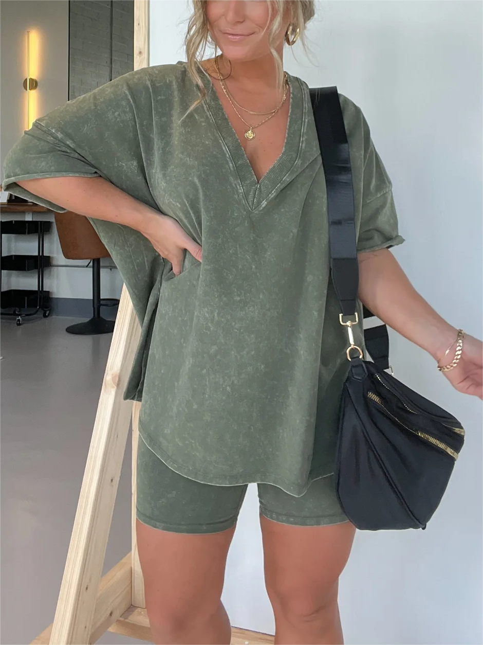 🎉New Product Launch💐– Women's Summer Washed Set🔥