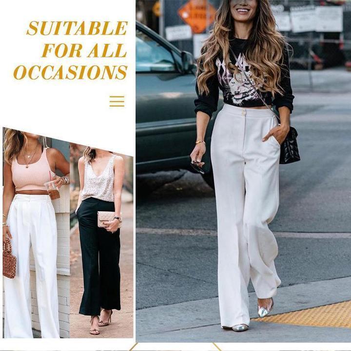 【49% OFF】Women's casual wide-leg trousers💞Buy 2, free delivery💞