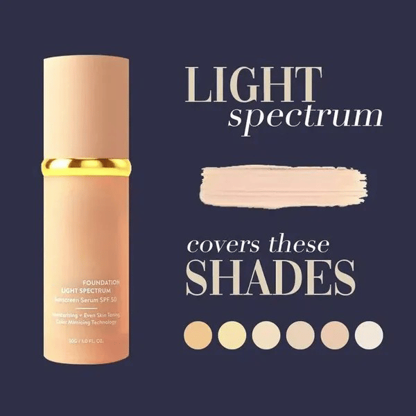Foundation đ„ BEST SALE 50% OFF đ Foundation 4 in 1 - Light Spectrum 4 in 1 - Light Spectrum