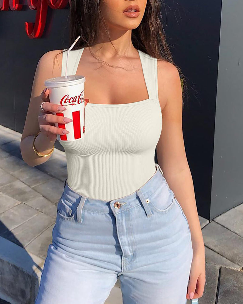 💥Hot Sales - 49% OFF🔥Tummy Control Tank Tops Bodysuits