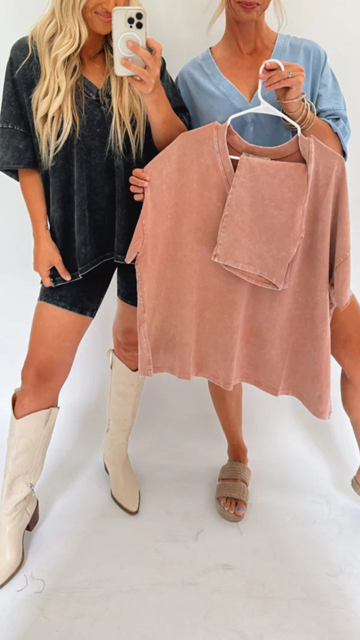 🎉New Product Launch💐– Women's Summer Washed Set🔥