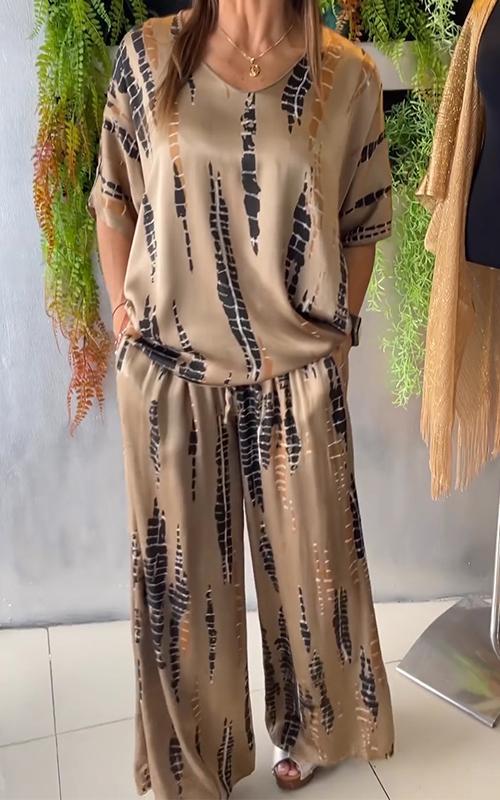 š„ 2024 Hot sale š„ Satin two-piece set with neckline at the tip āØ