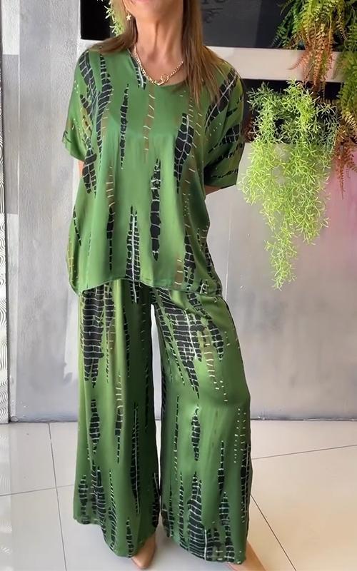 š„ 2024 Hot sale š„ Satin two-piece set with neckline at the tip āØ