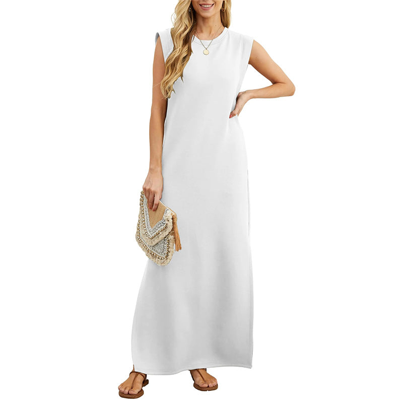 💕What should I wear tomorrow? 💕Women's Wrinkle-Free Casual Dress with Split Hem