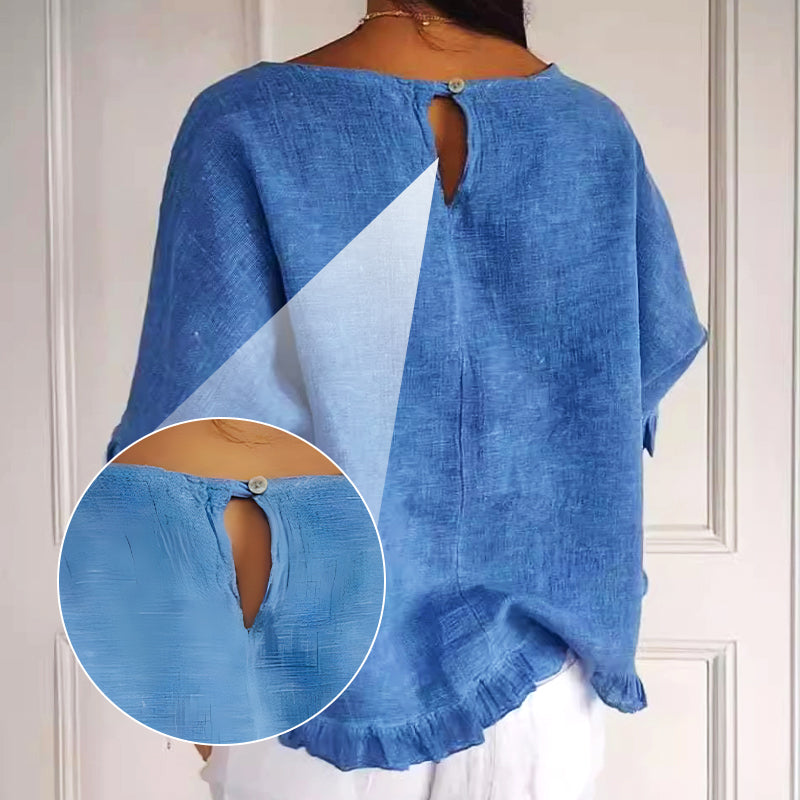 💕Light and breathable, made of cotton and linen, keeping you cool in the hot summer!