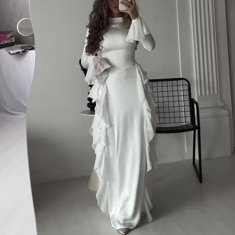 đź’–Limited Sale 50% OFFđź’–Chic Flowy Glossy Dress for Women
