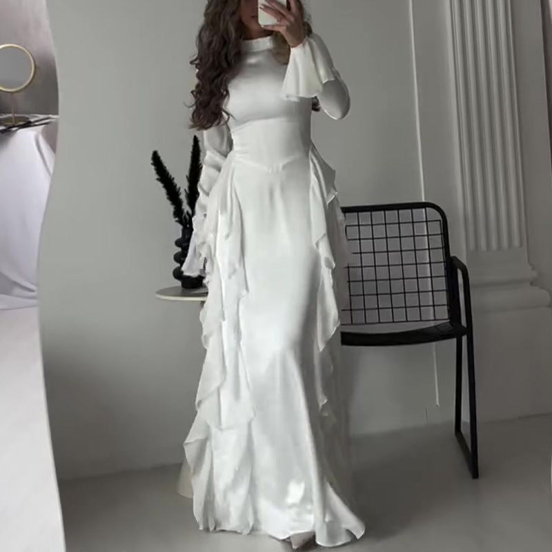 đź’–Limited Sale 50% OFFđź’–Chic Flowy Glossy Dress for Women