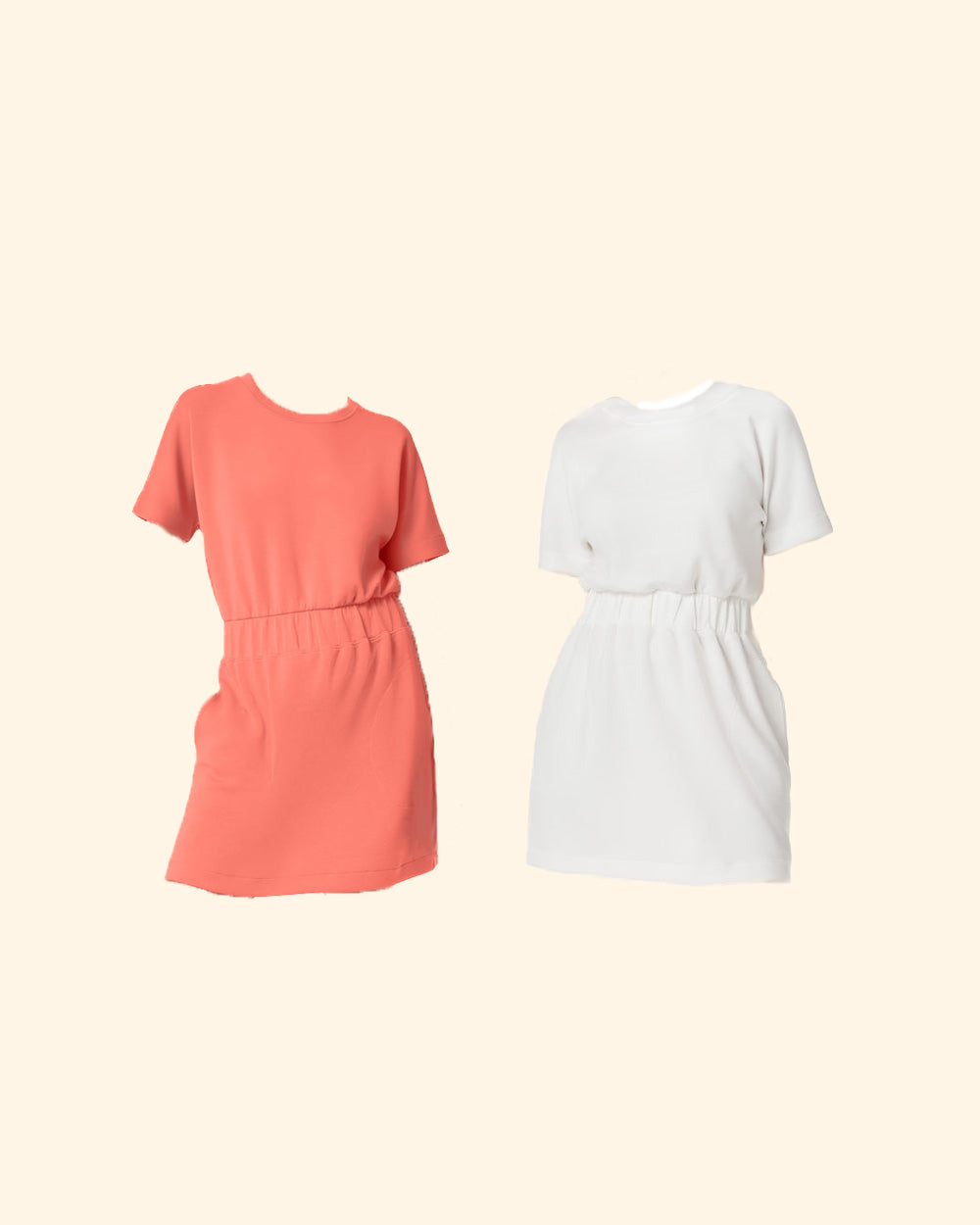 Casual Elastic-Waist T-Shirt DressđŸ‘—BUY 2 SAVE 10%