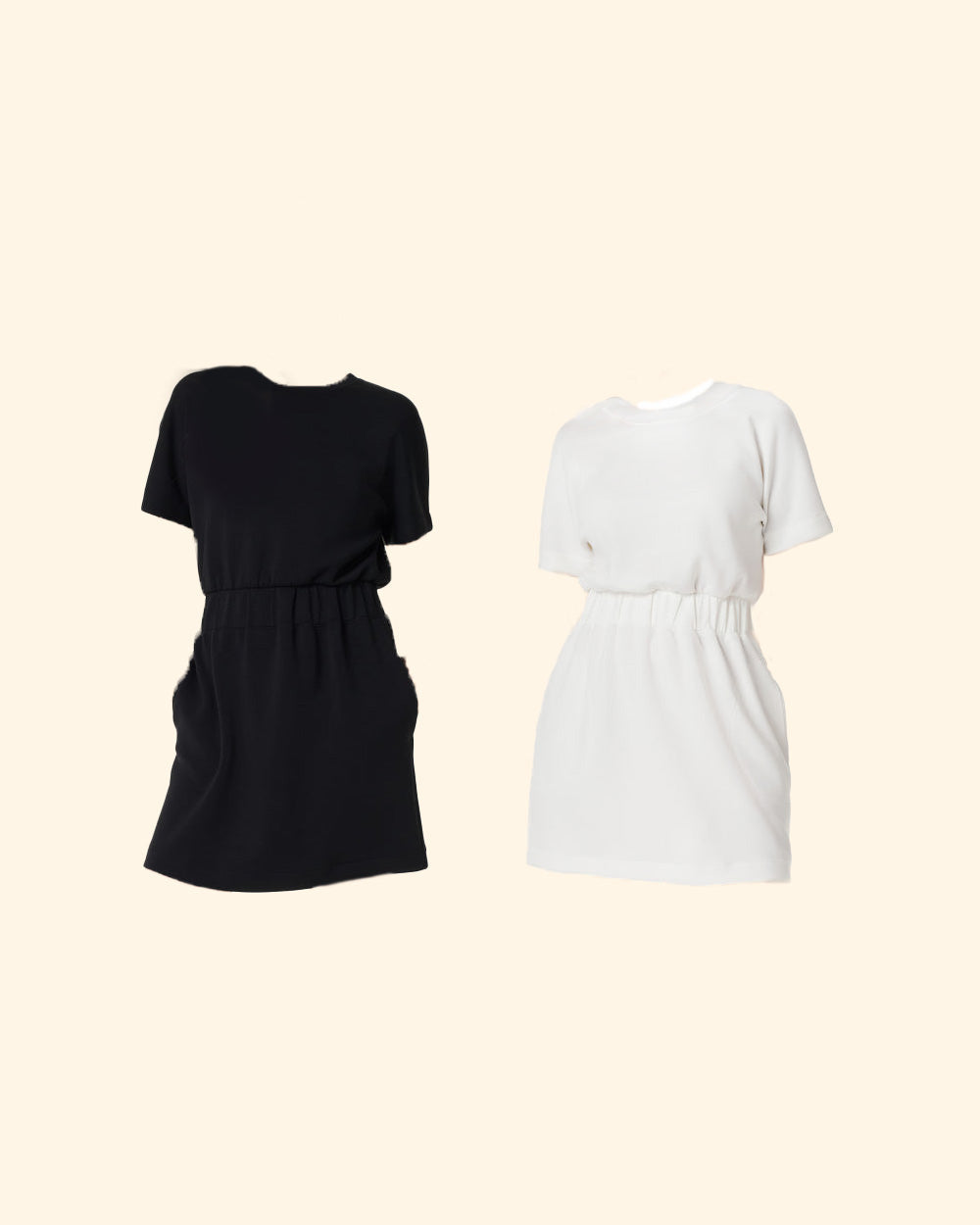 Casual Elastic-Waist T-Shirt DressđŸ‘—BUY 2 SAVE 10%