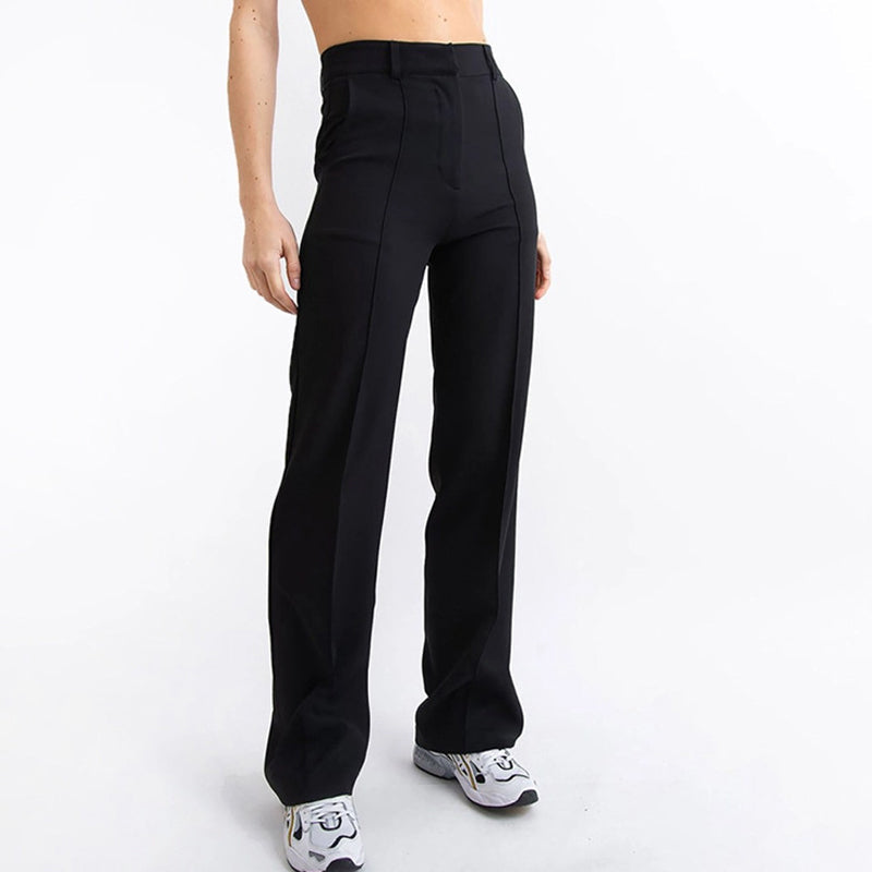👖Women’s High Waist Stretchy Straight Leg Work Pants.