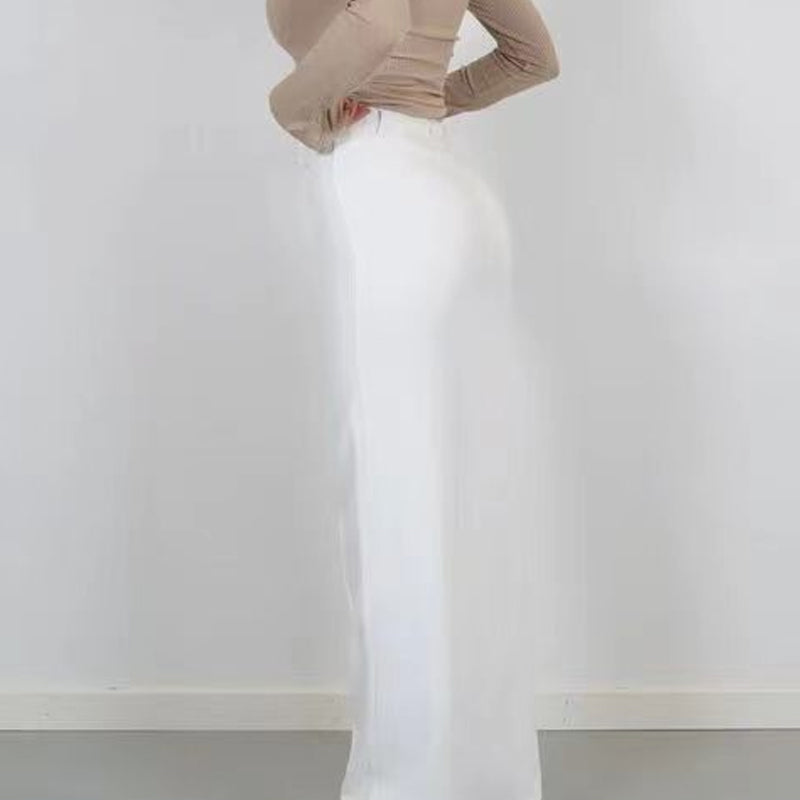 👖Women’s High Waist Stretchy Straight Leg Work Pants.