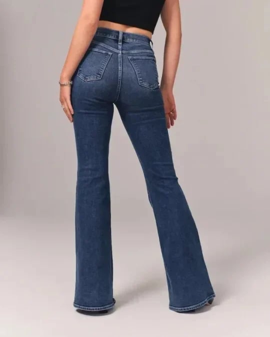 🍂What should I wear tomorrow??🍂Ultra High Rise Stretch Flare Jean👖