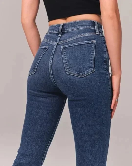 🍂What should I wear tomorrow??🍂Ultra High Rise Stretch Flare Jean👖