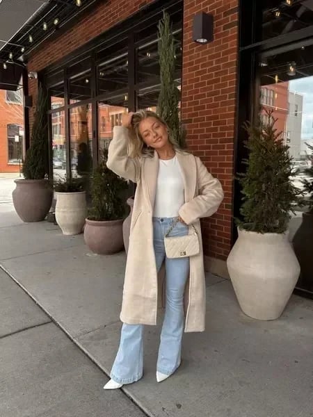 🍂What should I wear tomorrow??🍂Ultra High Rise Stretch Flare Jean👖