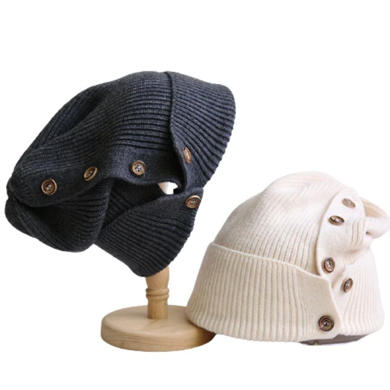 Button urine cap - always showcase your hairstyle and protect your hair