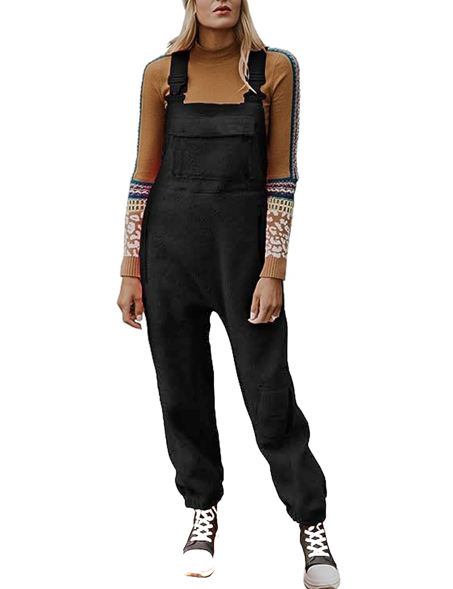 🔥2024 New Women's Warm Overalls Loose Casual Jumpsuits(50% OFF)