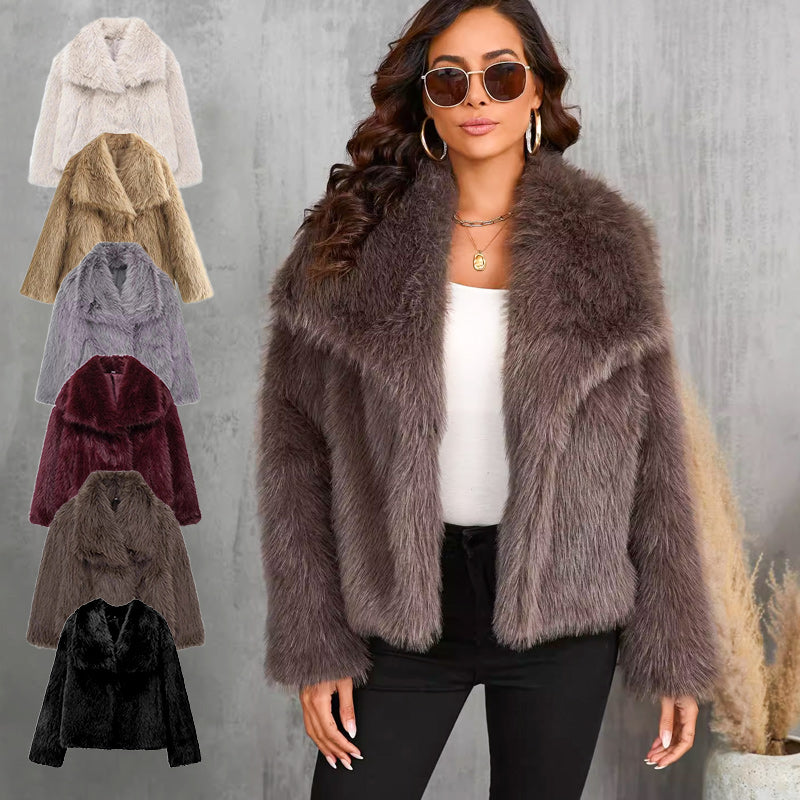 🔥🖤What should I wear tomorrow?🔥🔥Winter Pre-Sale Women's Fur Coat🔥Free shipping