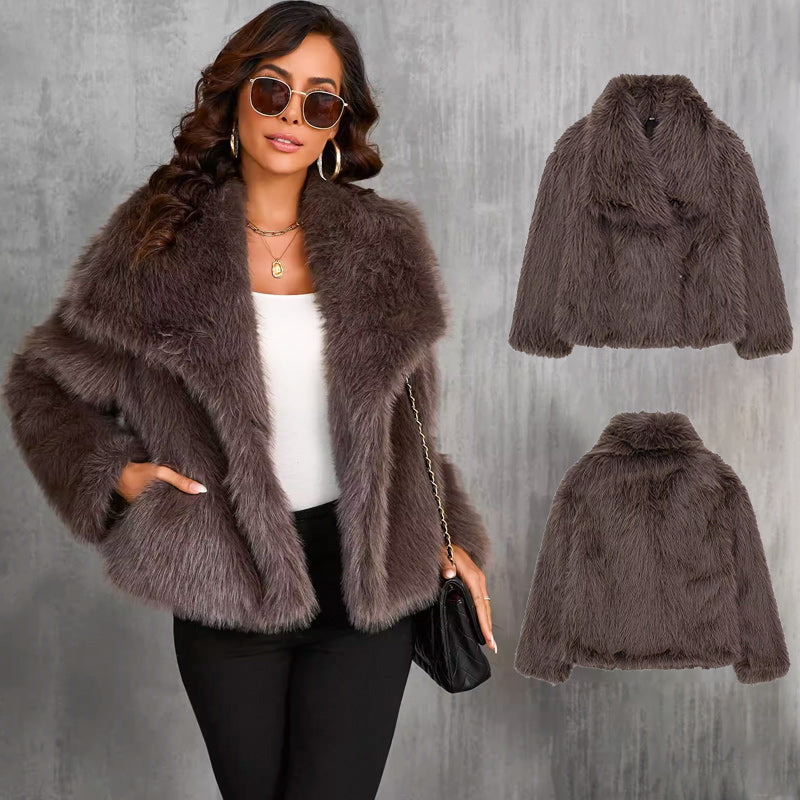 🔥🖤What should I wear tomorrow?🔥🔥Winter Pre-Sale Women's Fur Coat🔥Free shipping