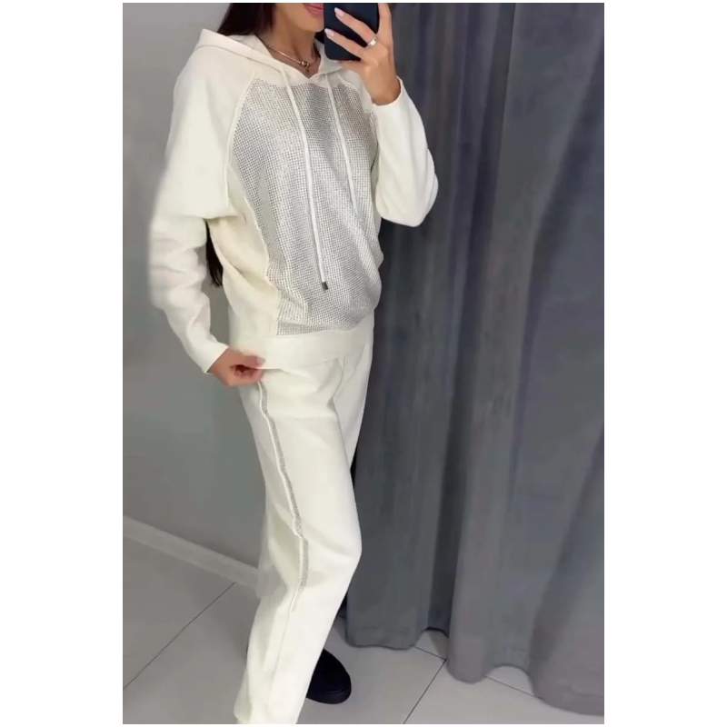 đź’•2025 HOT SALEđź’•Women's Hooded Sweatshirt and Cuffed Joggers 2-Piece Set
