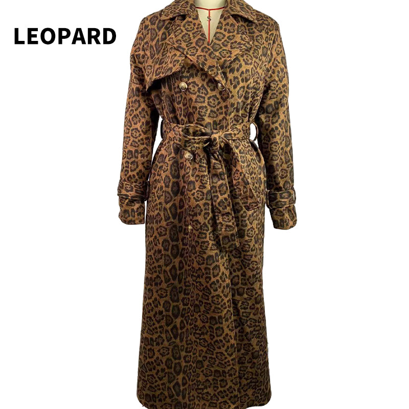 💕What should I wear tomorrow💕Women's warm and comfortable waist tied long jacket