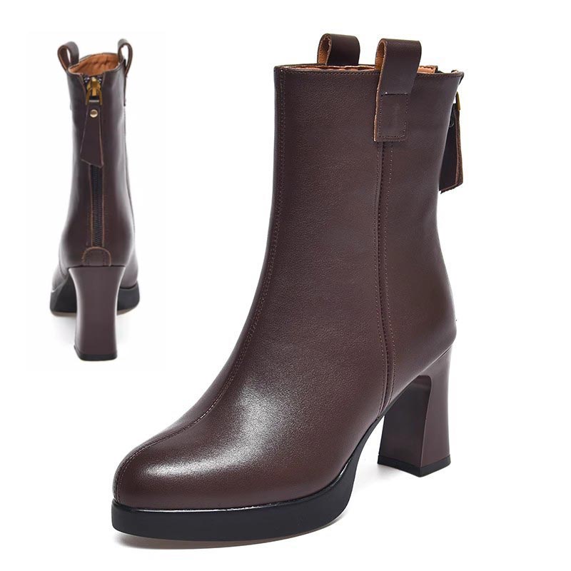 Nice Gift! Ladies Stylish Pointed Toe High Heel Boots
