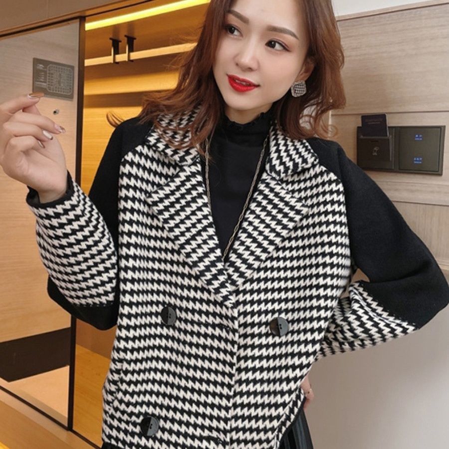 2023 Fall And Winter New Small Short Tweed Female Jacket
