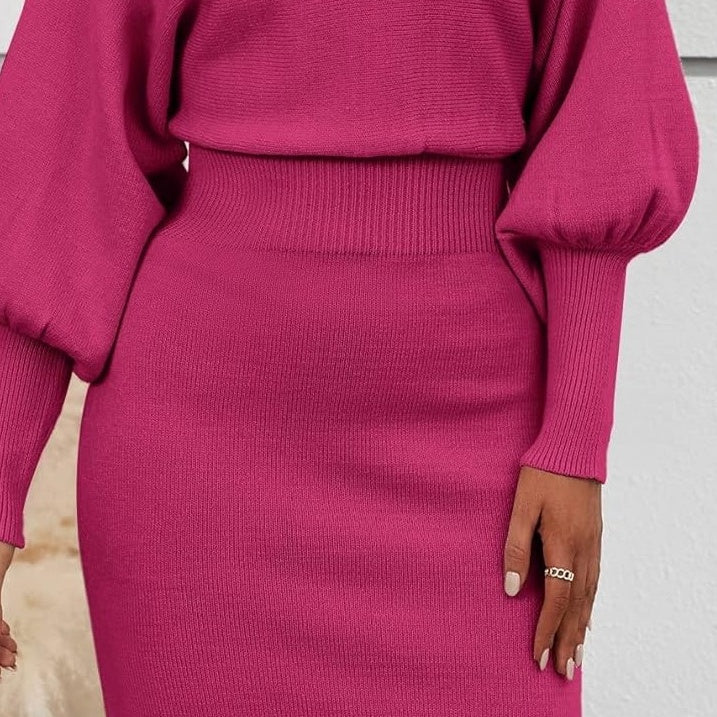 š„š¤Black Friday Sale:50% OFFš„Elegant Knit Skirt 2-Piece SetšFREE SHIPPING