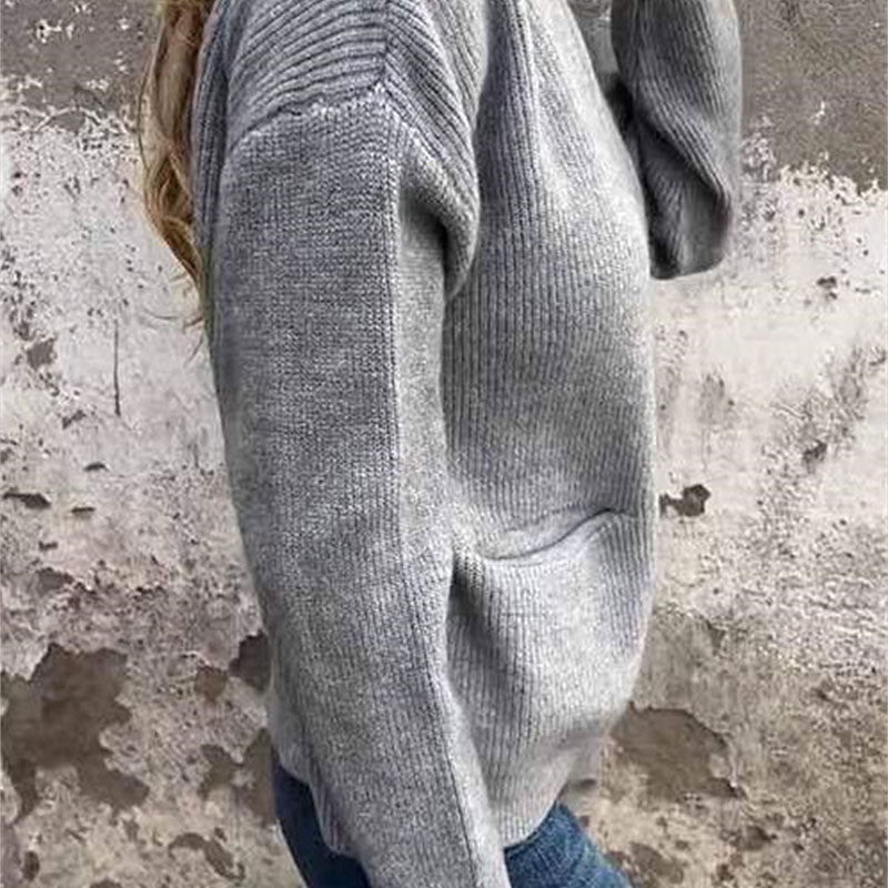 💕What should I wear tomorrow?💕Women's Cozy Zipper Knitted Jacket