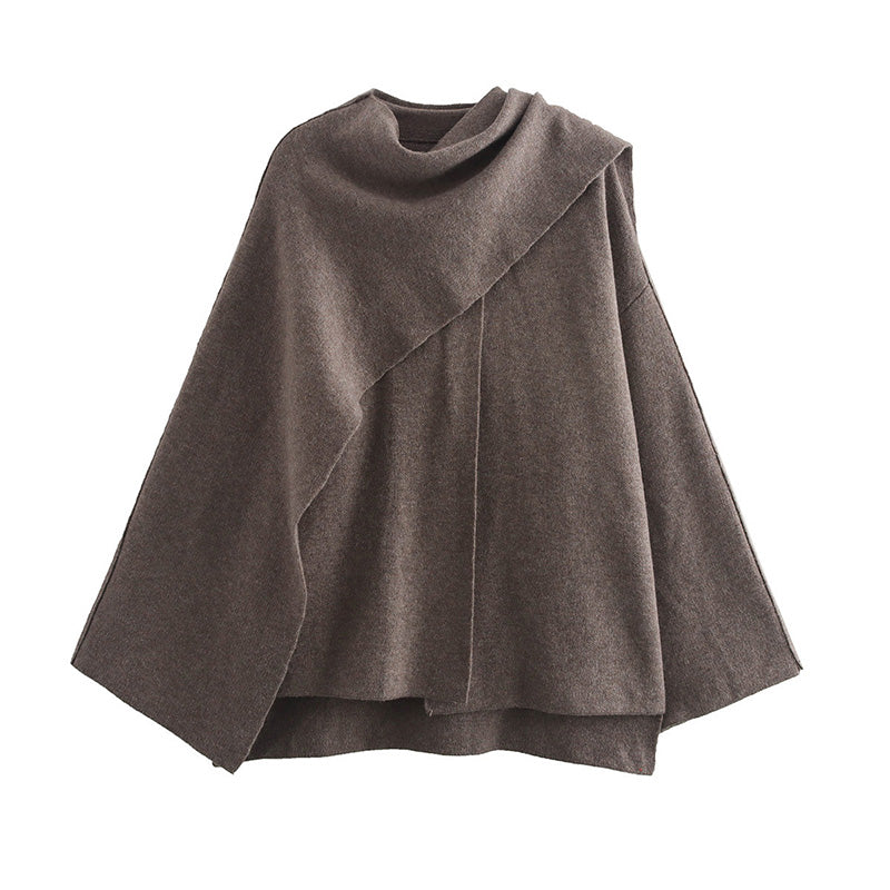 💕What should I wear tomorrow?💕Women's Cozy Solid Elegant Cape Coat