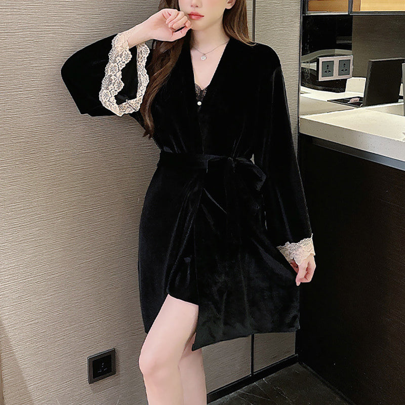 💕What should I wear tomorrow?💕Women's Sexy Camisole Lace Pajamas