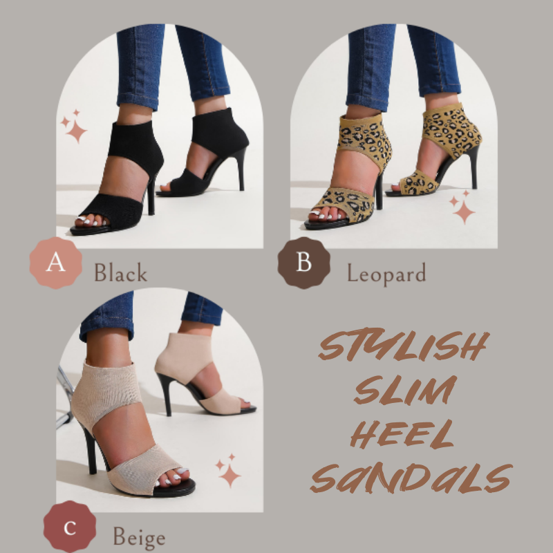 🔥What should I wear tomorrow?🔥Women's Stylish Slim Heel Sandals💖
