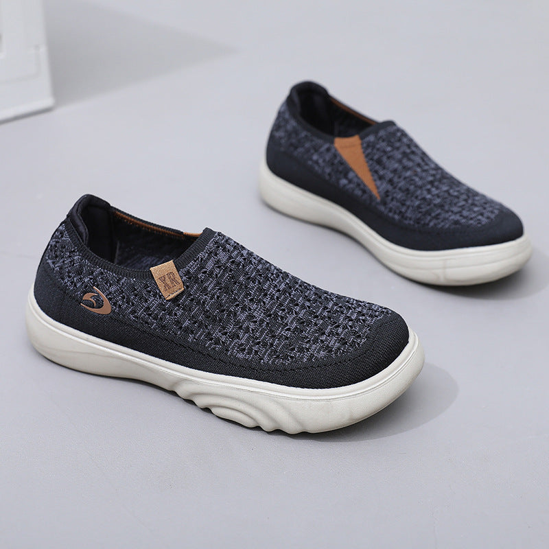 Women's Slip-On Knit Walking Shoes