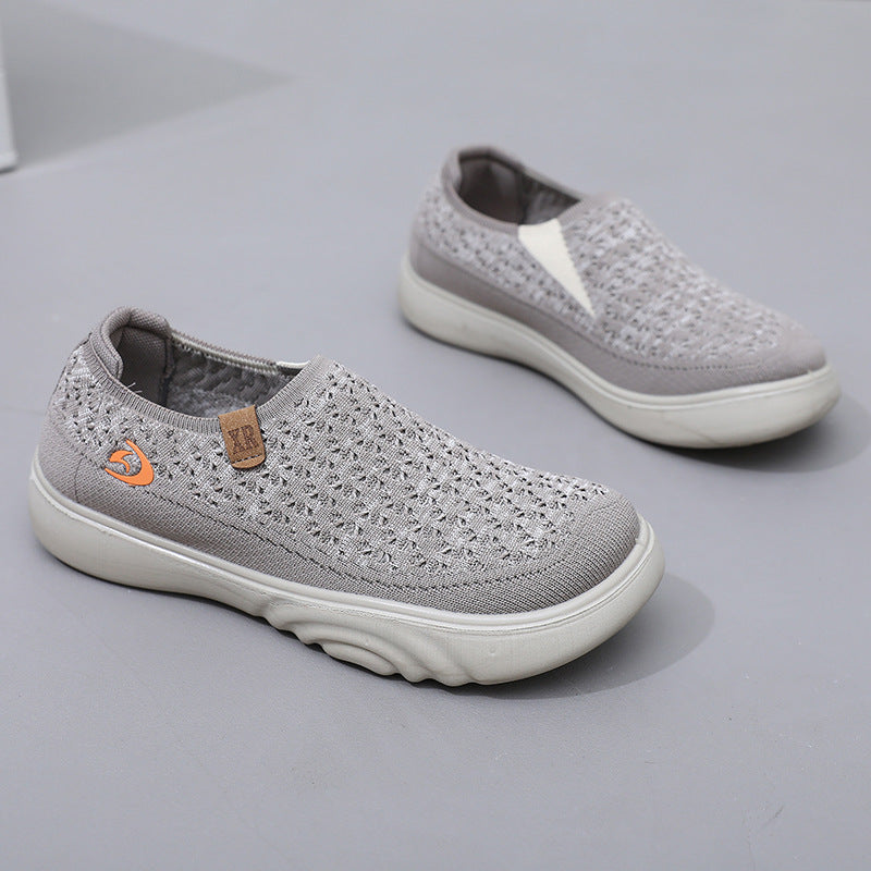 Women's Slip-On Knit Walking Shoes