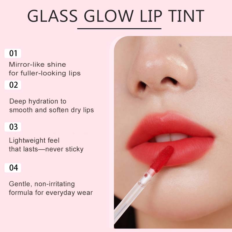 🎁LAST DAY SALE 50% OFF🔥-✨Lips Staining Lip Oil (Non-Sticky | Non-Smudge | 24H Long-Lasting👄)