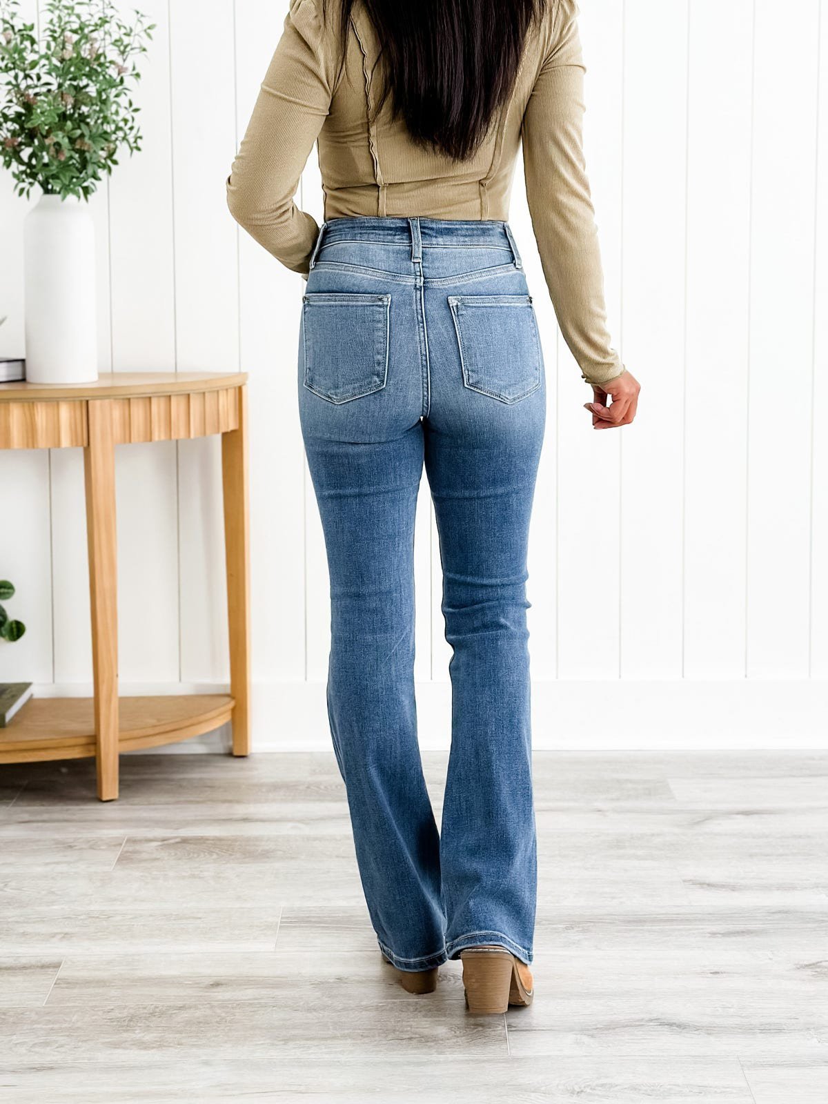 🔥The last day🍂Holy Grail Tummy Control Bootcut Jeans