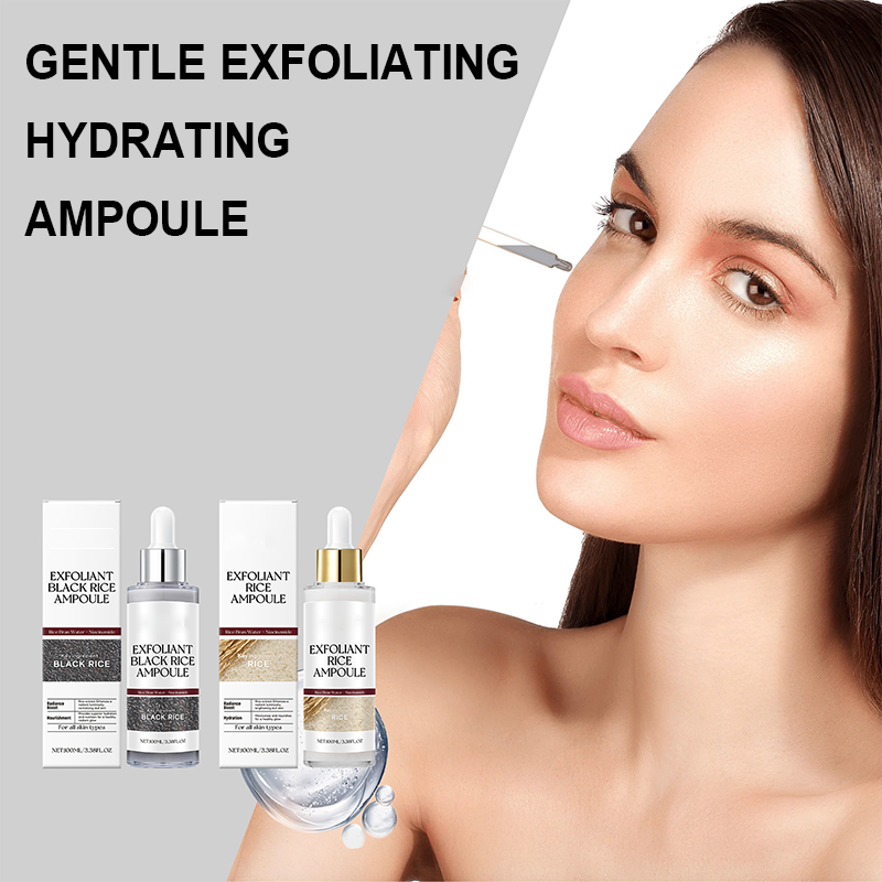 Peel Shot Glow Rice Ampoule Duo - Serums for Brightening, Exfoliating, and Moisturizing - Suitable for All Skin Types