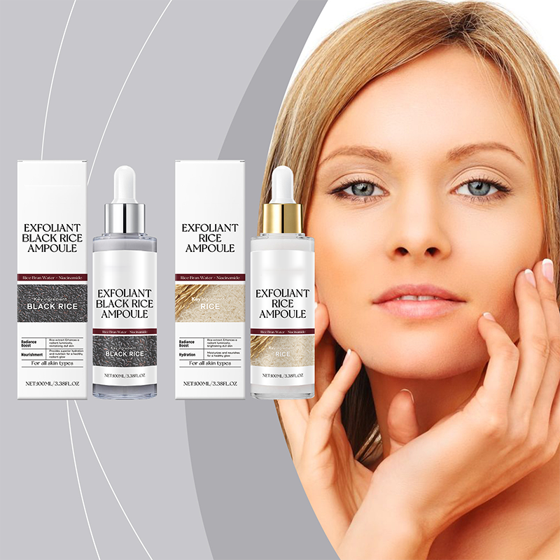 Peel Shot Glow Rice Ampoule Duo - Serums for Brightening, Exfoliating, and Moisturizing - Suitable for All Skin Types