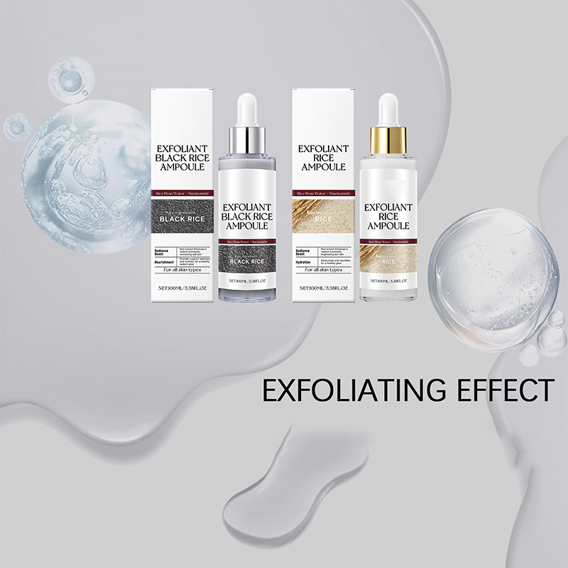 Peel Shot Glow Rice Ampoule Duo - Serums for Brightening, Exfoliating, and Moisturizing - Suitable for All Skin Types