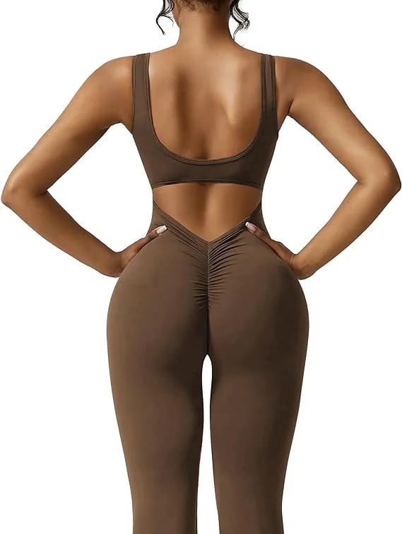 💥2024 New Sales - 49% OFF🔥Sexy Backless Flare Jumpsuits: Irresistible Sleeveless Style!