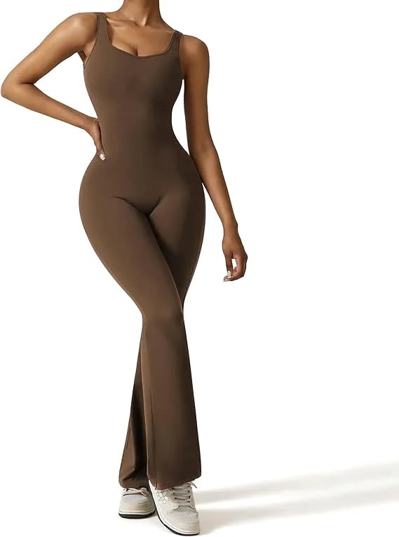 💥2024 New Sales - 49% OFF🔥Sexy Backless Flare Jumpsuits: Irresistible Sleeveless Style!