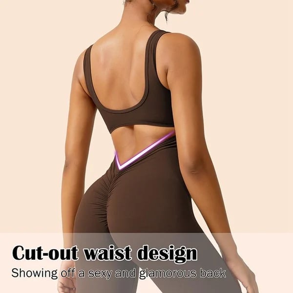 💥2024 New Sales - 49% OFF🔥Sexy Backless Flare Jumpsuits: Irresistible Sleeveless Style!