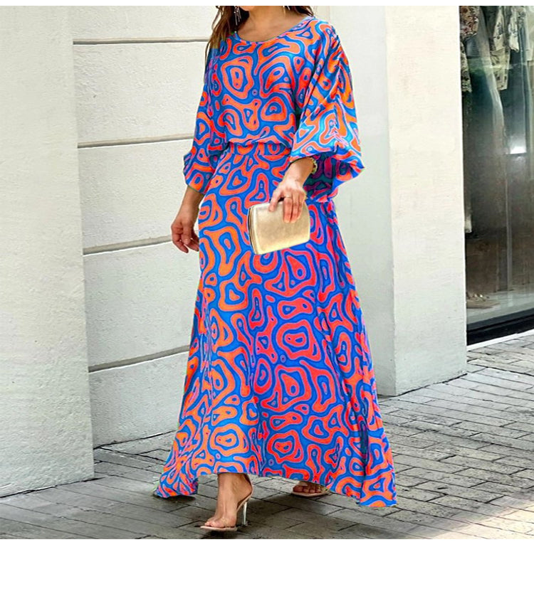 ๐๐ปSlit sleeve Maxi dress set, the encounter of elegance and sexiness! ๐๐ป