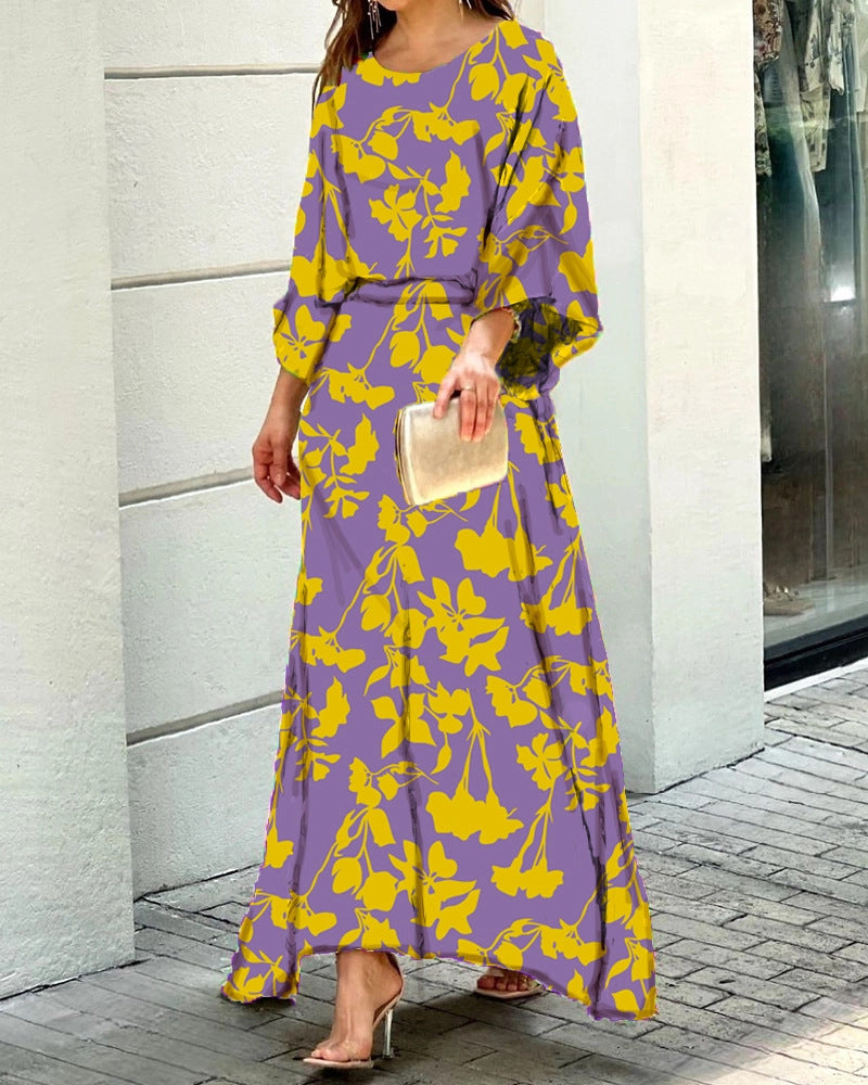 ๐๐ปSlit sleeve Maxi dress set, the encounter of elegance and sexiness! ๐๐ป