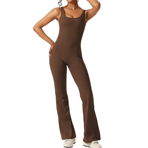 💥2024 New Sales - 49% OFF🔥Sexy Backless Flare Jumpsuits: Irresistible Sleeveless Style!