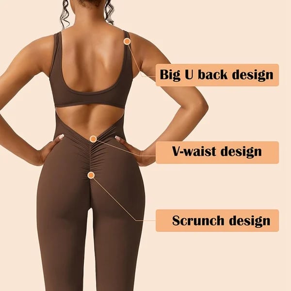 💥2024 New Sales - 49% OFF🔥Sexy Backless Flare Jumpsuits: Irresistible Sleeveless Style!