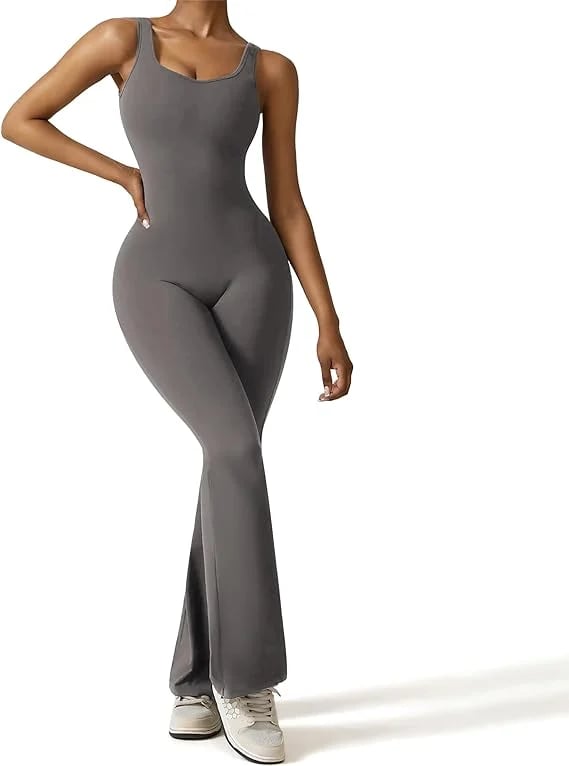 💥2024 New Sales - 49% OFF🔥Sexy Backless Flare Jumpsuits: Irresistible Sleeveless Style!