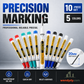 💥 Surprise Price: £0.65 Each Today!! - Precision Tip Quick-Dry Oil-Based Marker Pen