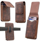 🏆 Last Day Special Price ! 🔥Waist Belt Cell Phone Pouch 📱 Multi-Pocket Leather Holster with Card Holder