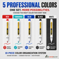 💥 Surprise Price: £0.65 Each Today!! - Precision Tip Quick-Dry Oil-Based Marker Pen